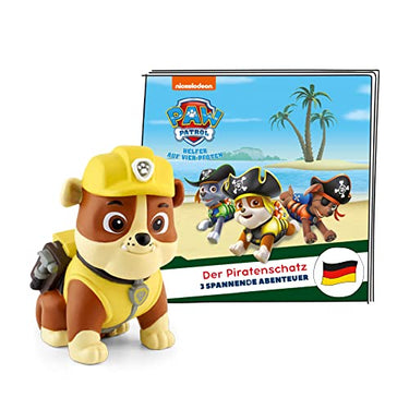 tonies Hörfiguren für Toniebox, PAW Patrol – Der Piratenschatz, Hörspiel mit 4 Geschichten für Kinder ab 3 Jahren, Spielzeit ca. 55 Minuten im Sale